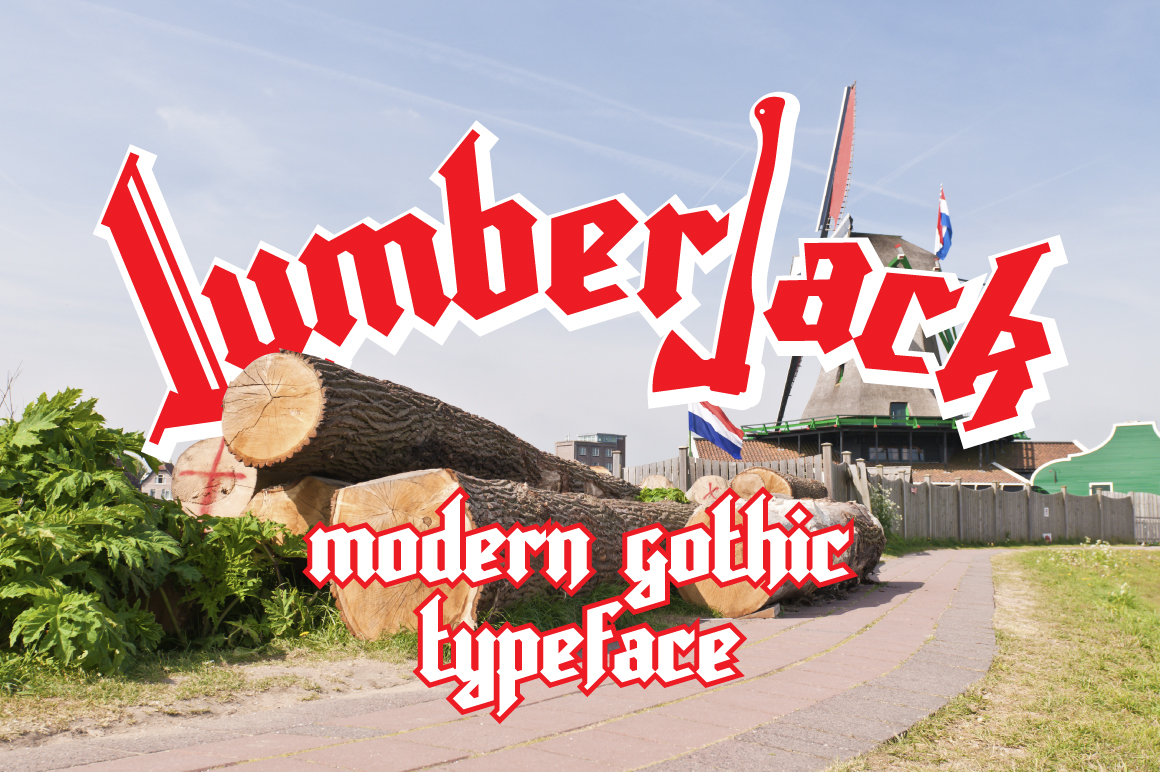 Lumberjack Font Theme Small Screenshot Lumberjack Font