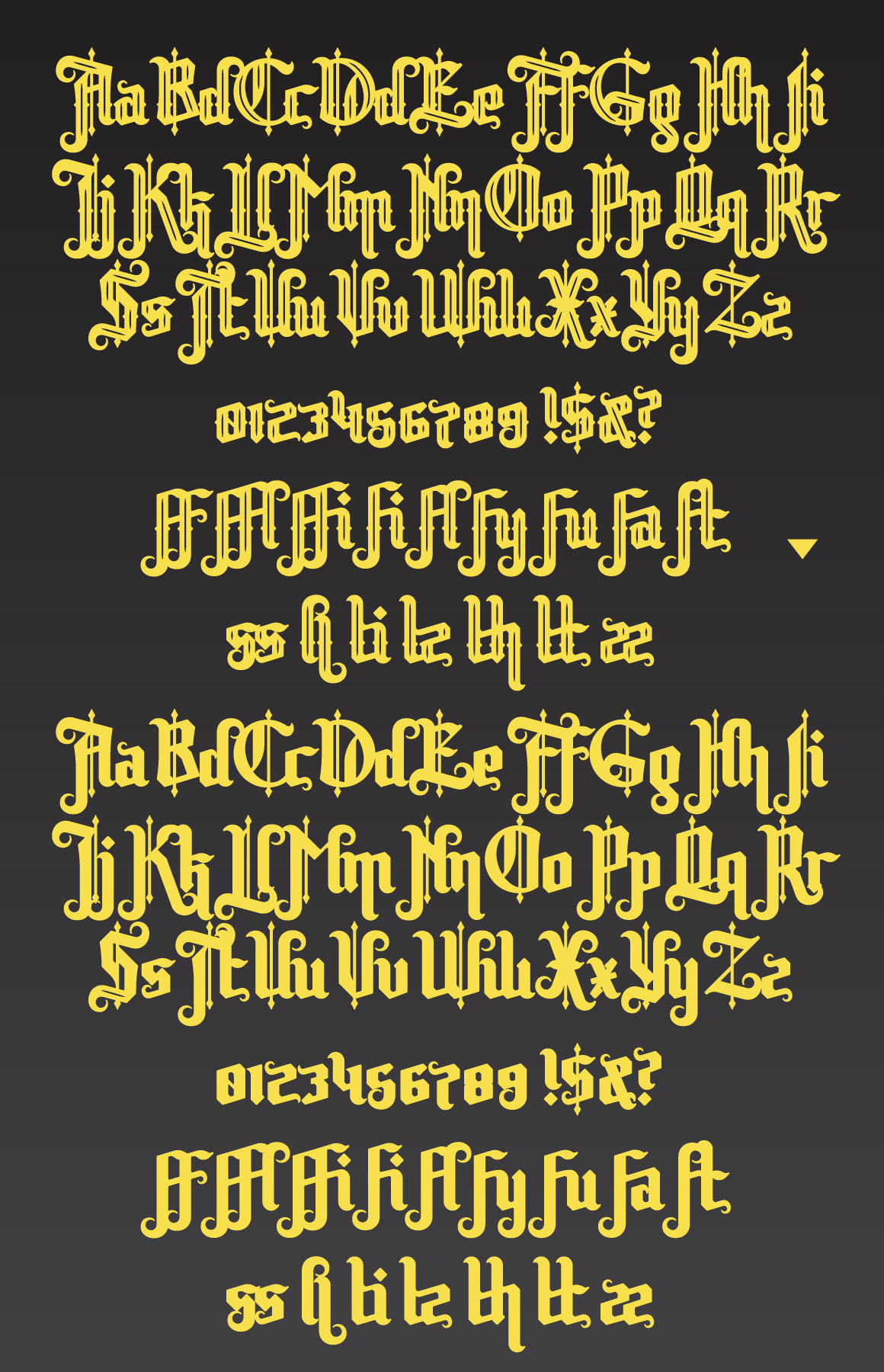 Moustache Font Theme Small Screenshot Moustache Font