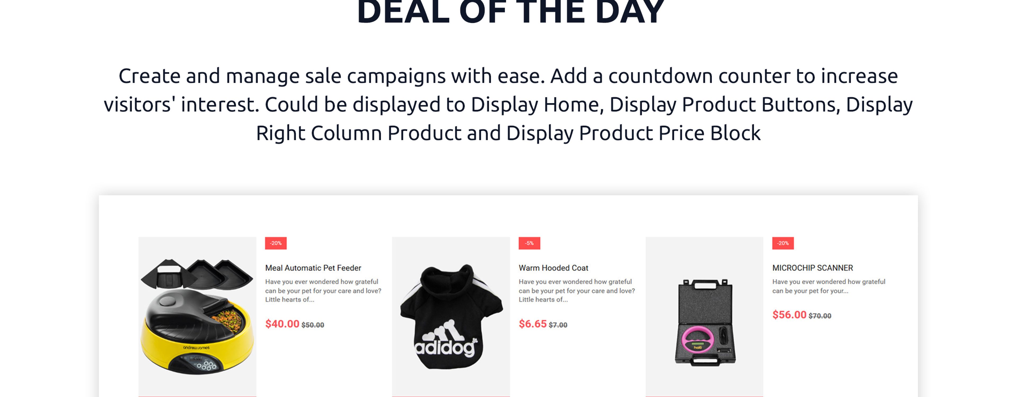 тема зоомагазина prestashop