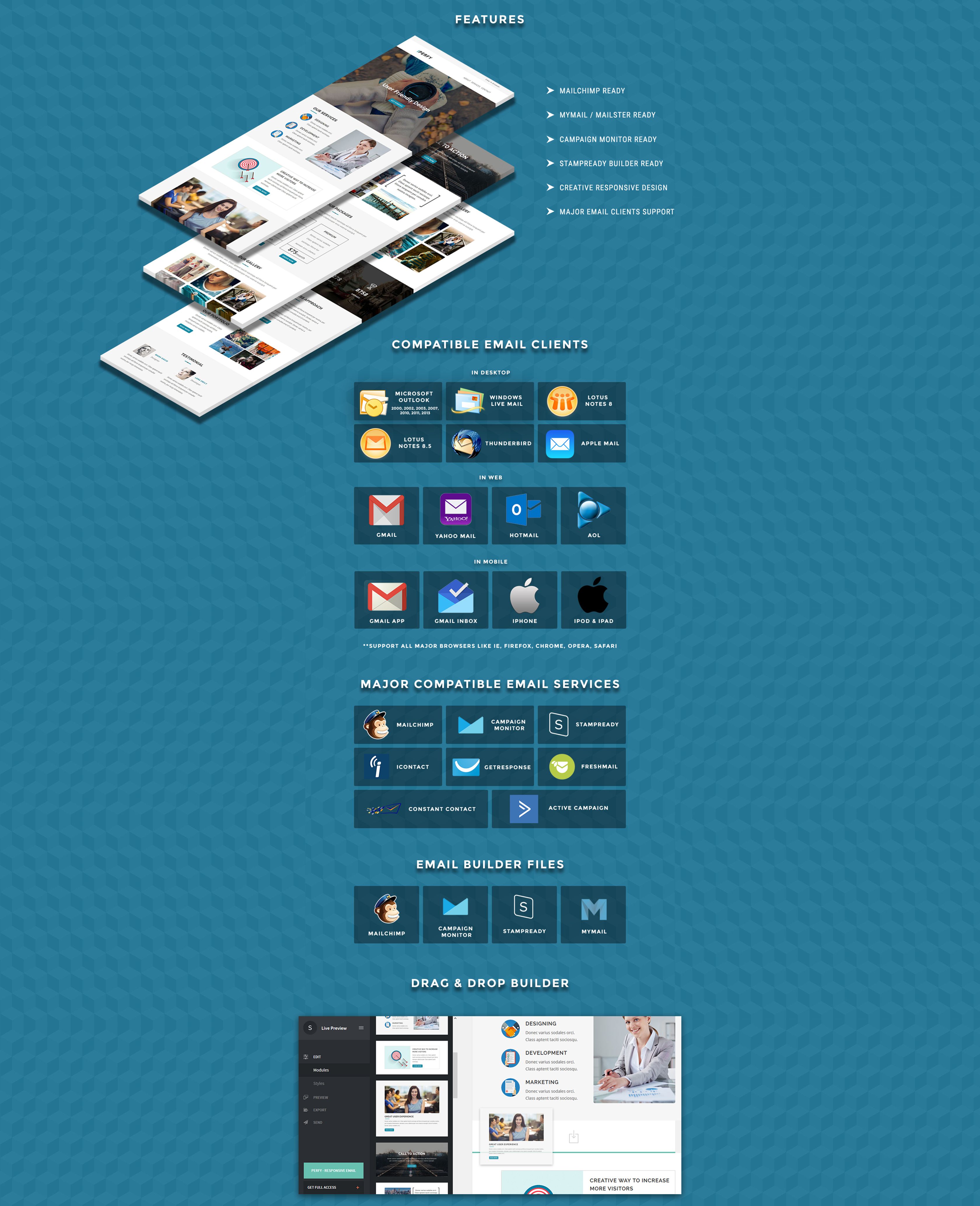 фотогалерея отзывчивый шаблон информационного бюллетеня