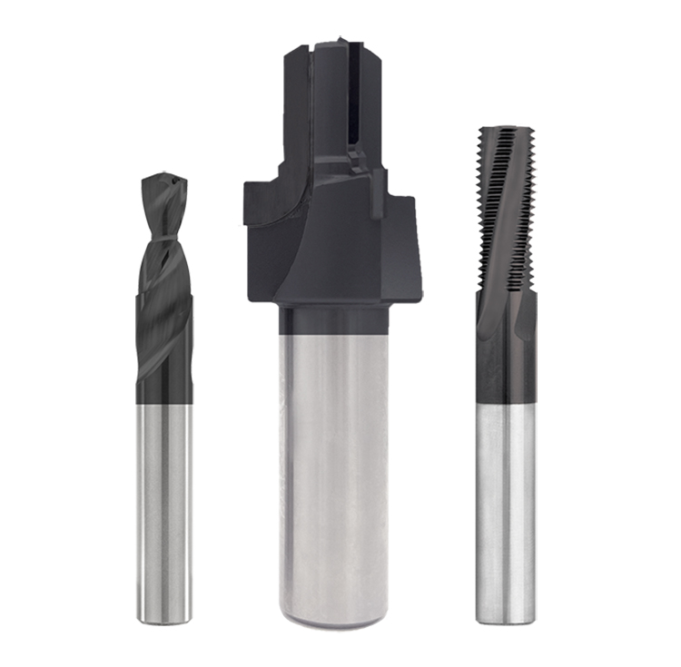 As5202-04Ra Port Kit, Includes As5202-04Ra Port Tool, Tmi335-20Ha Thread Mill, Rd-As5202-04A Drill Altin Coated