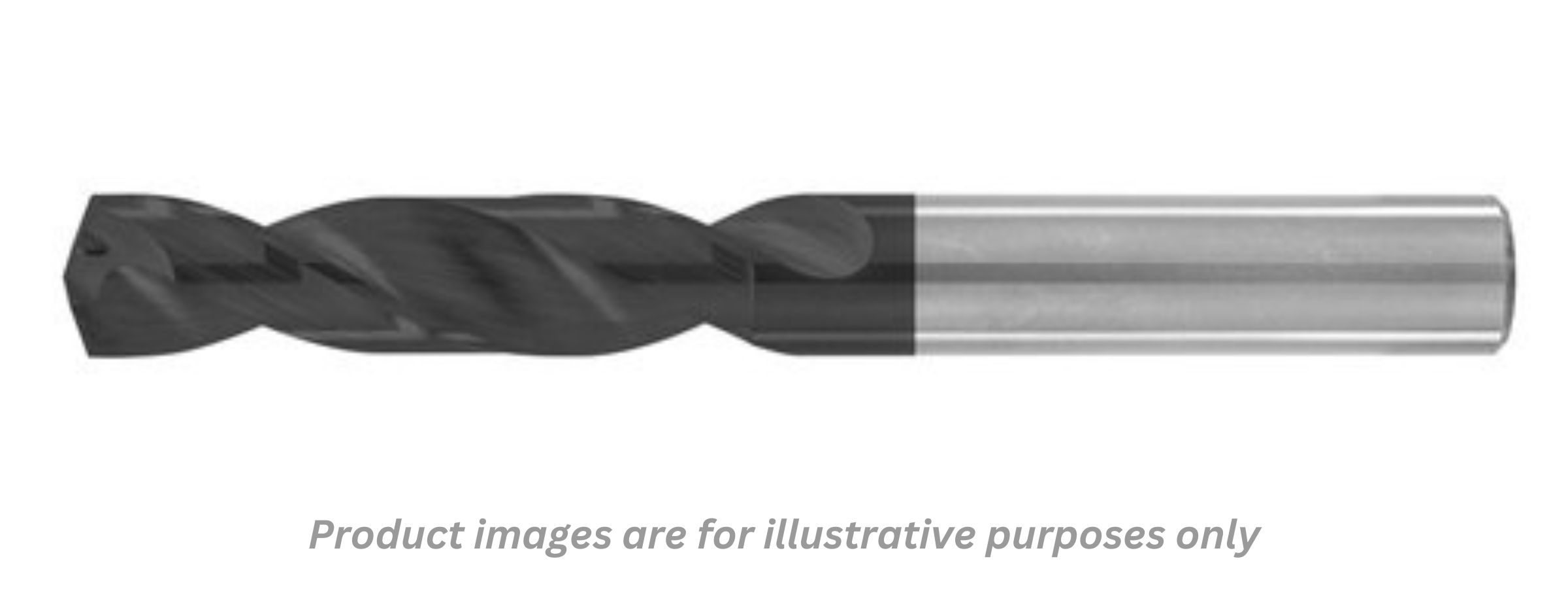 Dfx3-335A 1 Coolant Thru Carbide Drill Altin .335 Diameter 47Mm Flute Length 140 Degree Drill Point (Web Thinned) 10Mm Shank 89Mm Oal