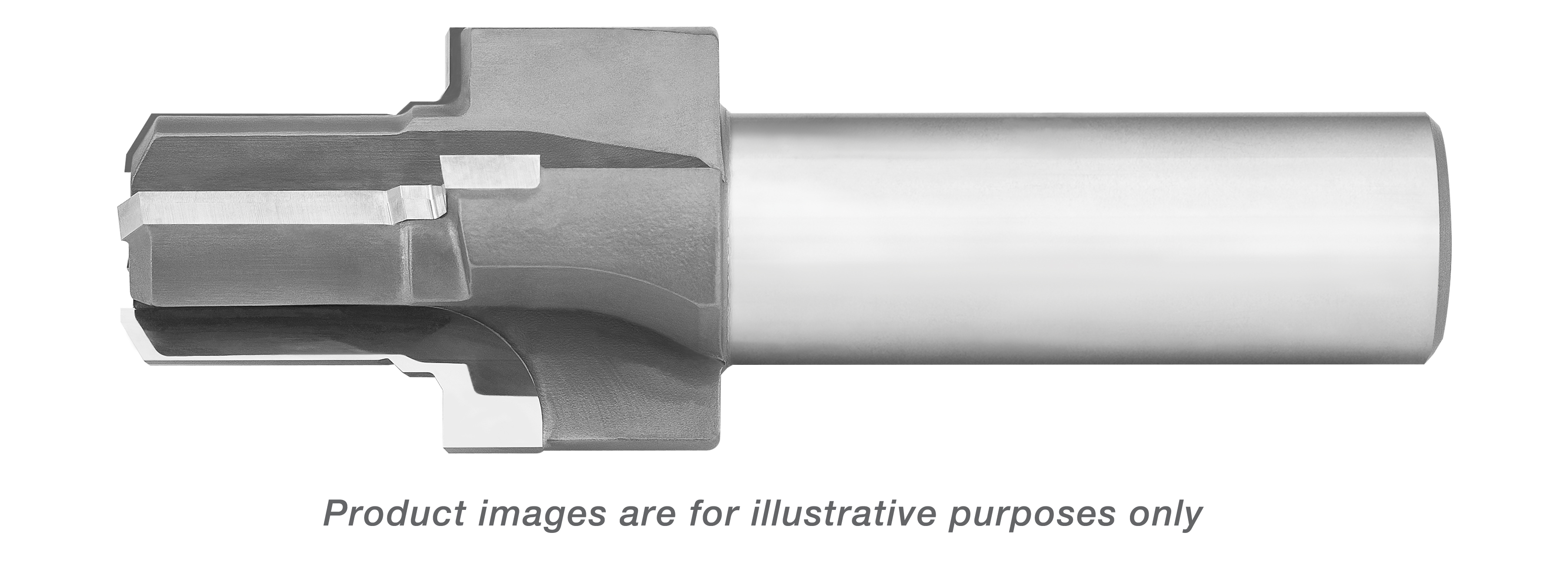 REAMER PILOT PORT TOOL CARBIDE TIPPED 1-12 THREAD (11/16 TUBE) 4.12 OAL (ALSO FOR AS5202) - 4 FLUTES ALTiN COATED