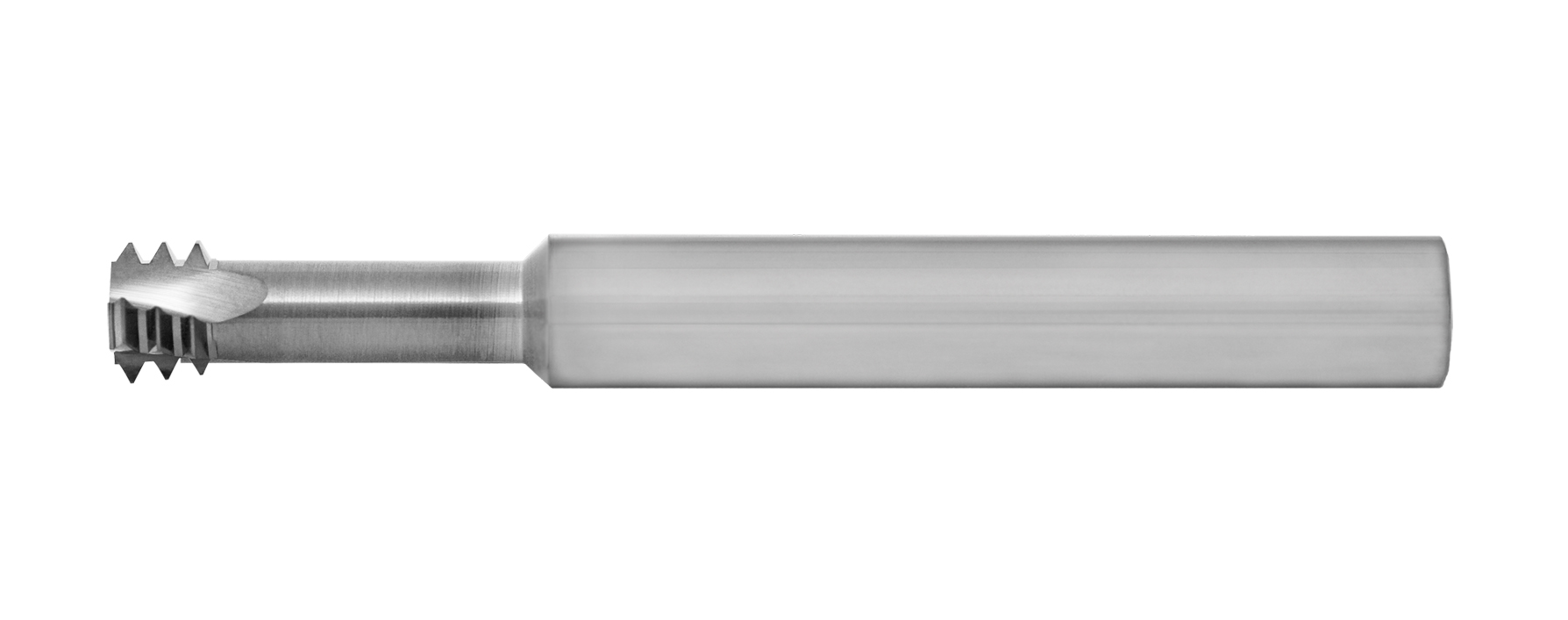 Long Reach Thread Mills (Tmlr) Solid Carbide 1/2-32-Min Id Thread/Pitch 0.370-Tool Dia 0.800-Loc (0.375-Shank Dia 3.50-Oal) Internal Threading Only