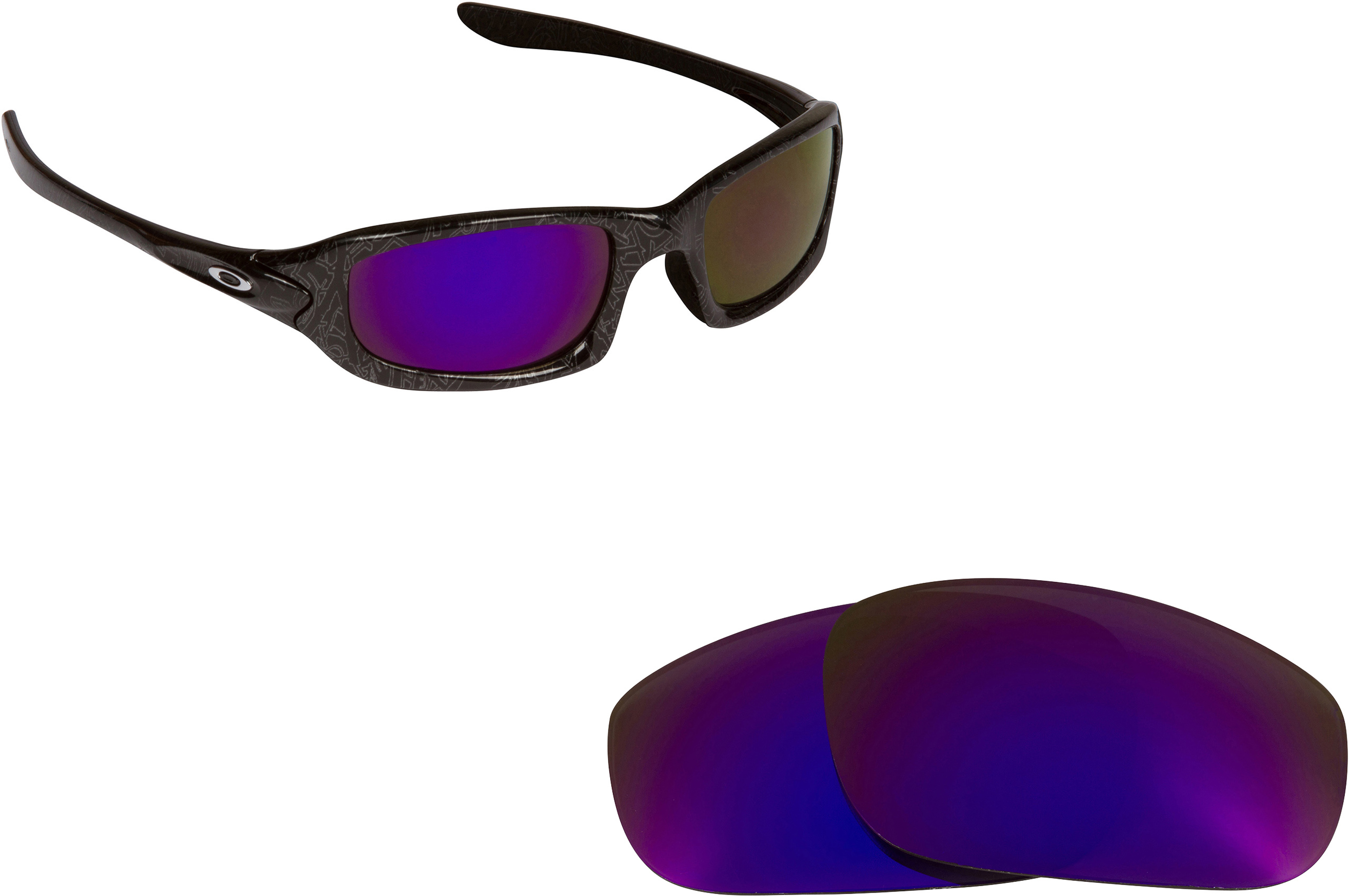 LenSwitch Replacement Lenses for Oakley Fives 4.0 Sunglasses Multi