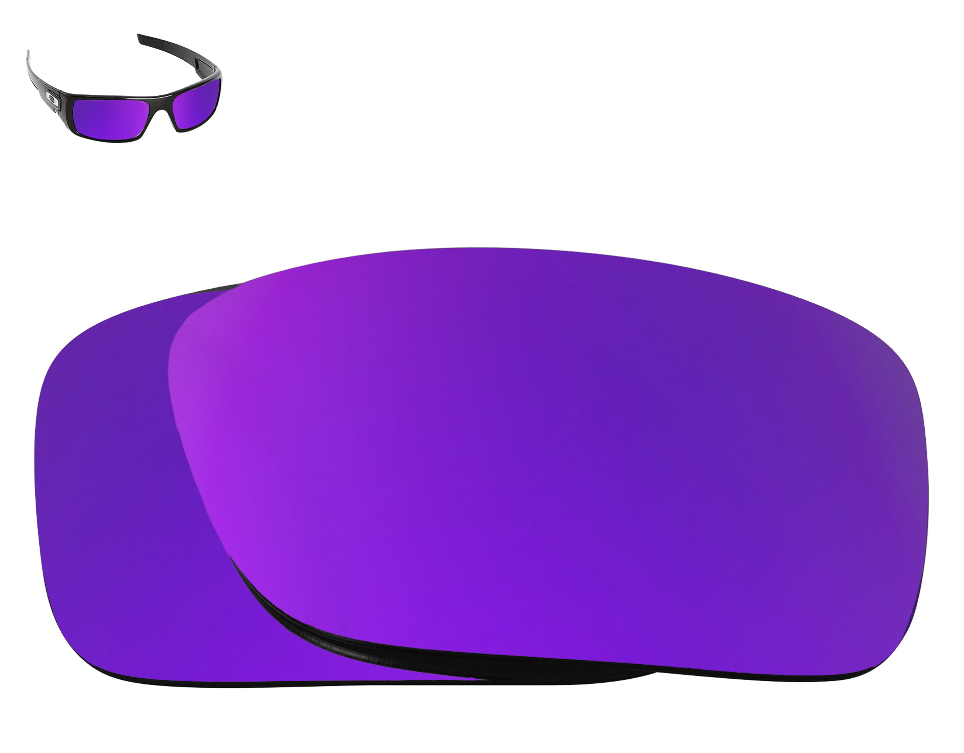 LenSwitch Replacement Lenses for Oakley Crankshaft Sunglasses Multi