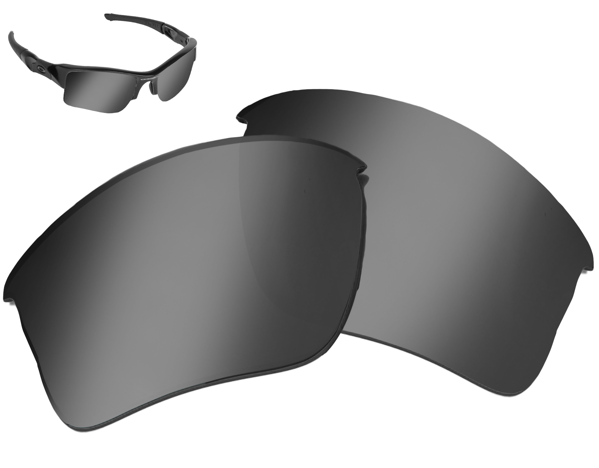 LenSwitch Replacement Lenses for Oakley Flak Jacket XLJ Sunglasses