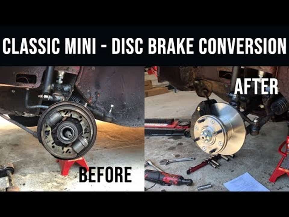 Classic Mini DIY Converting from Drums to Disc Brakes Seven Mini Parts