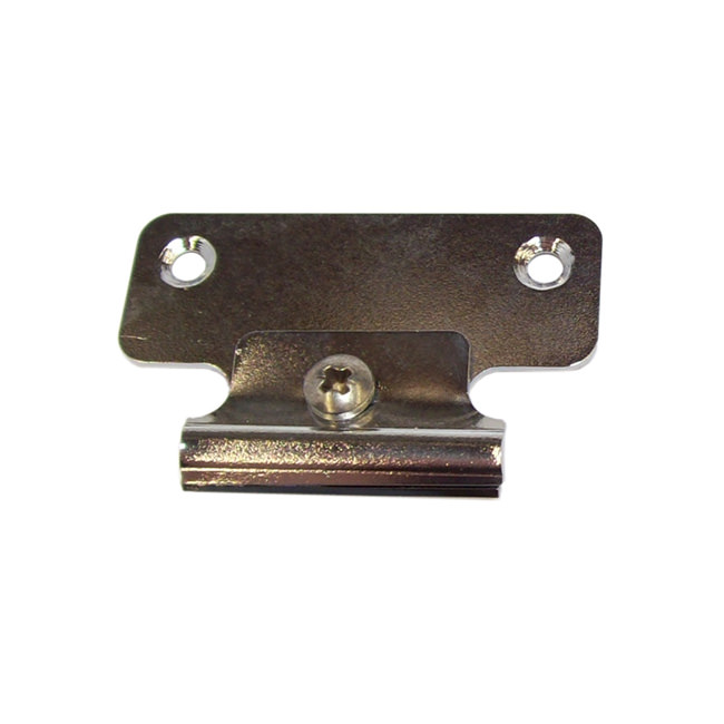 Sun Visor Center Mounting Bracket, Flat, Chrome (SV2008) Seven Mini Parts