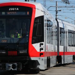 SFMTA Muni new train