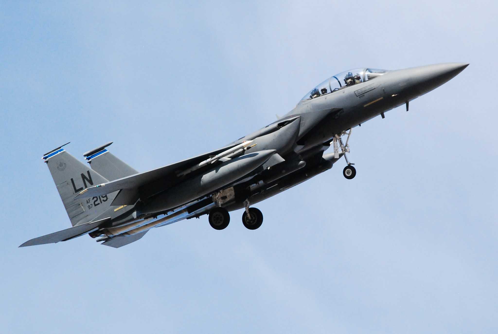 F-15 fighter jet