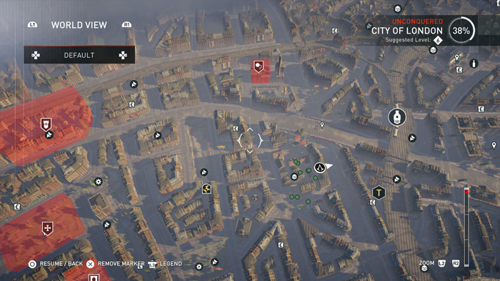 Assassin slots in city