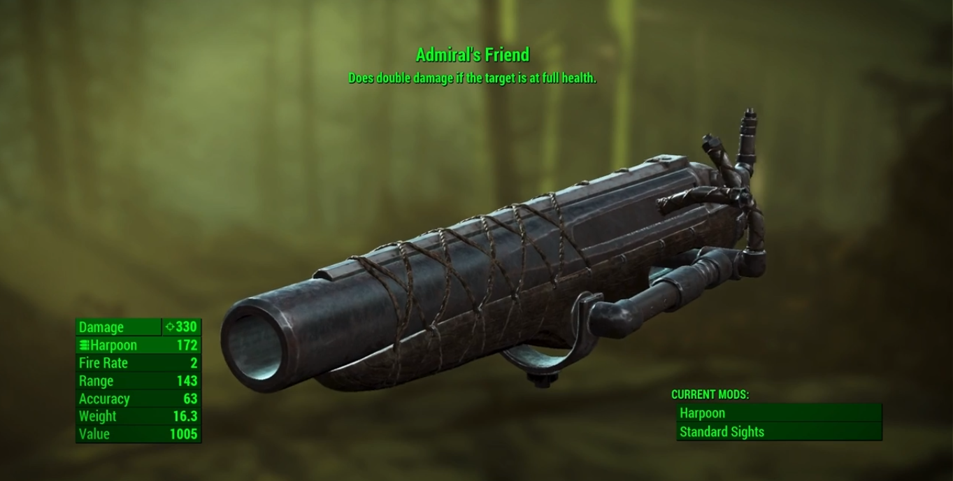 All of the New Weapons in Fallout 4's Far Harbor DLC Shacknews