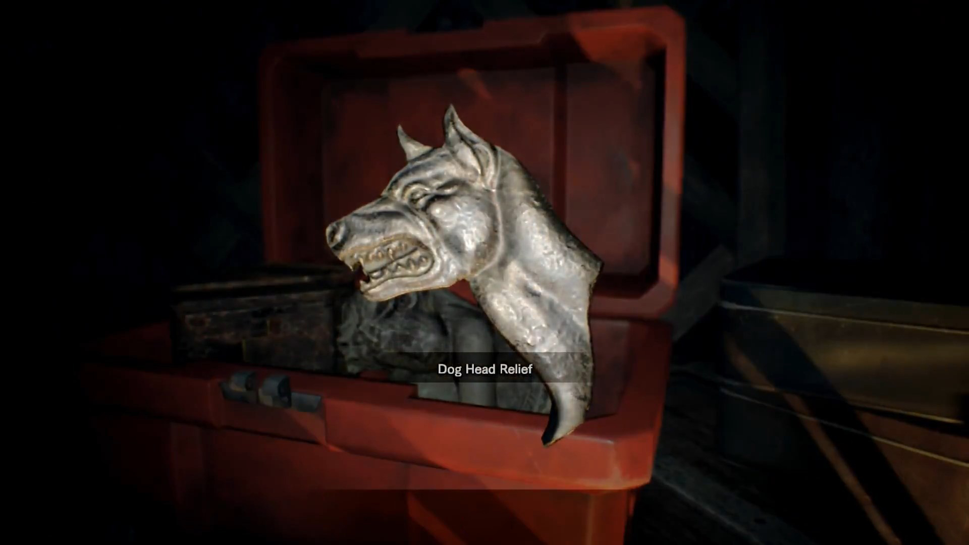 Dogs heads resident evil 7