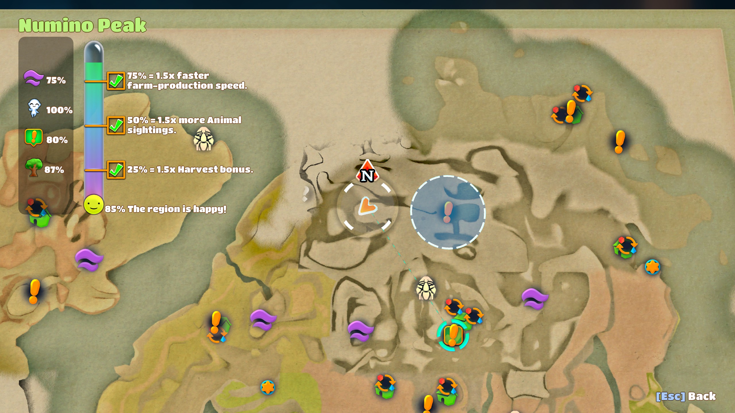 Yonder All 5 Constellation Locations Shacknews