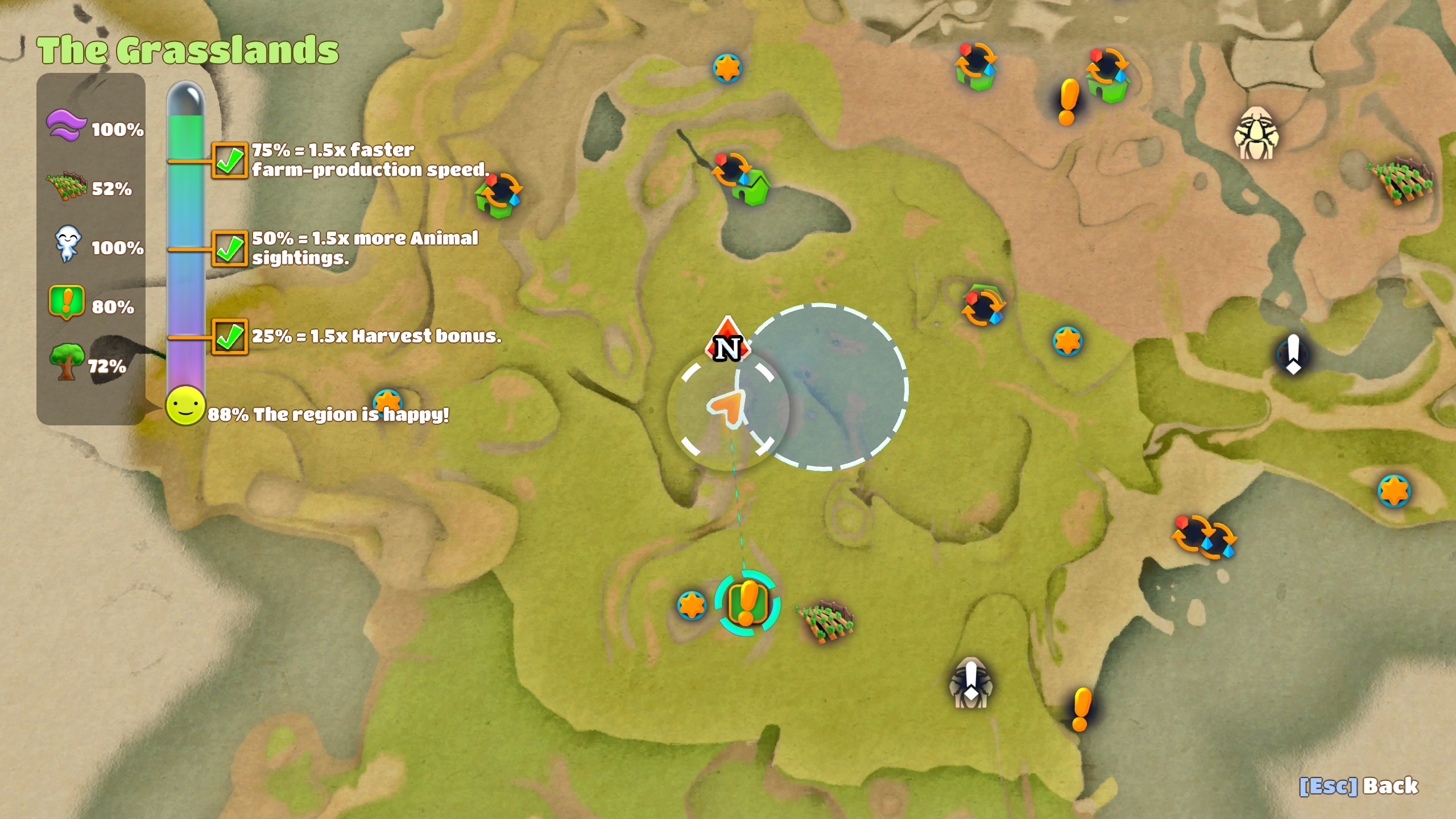 Yonder All 5 Constellation Locations Shacknews