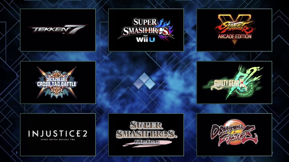 Evo 2018 lineup includes Street Fighter 5, Melee and Dragon Ball