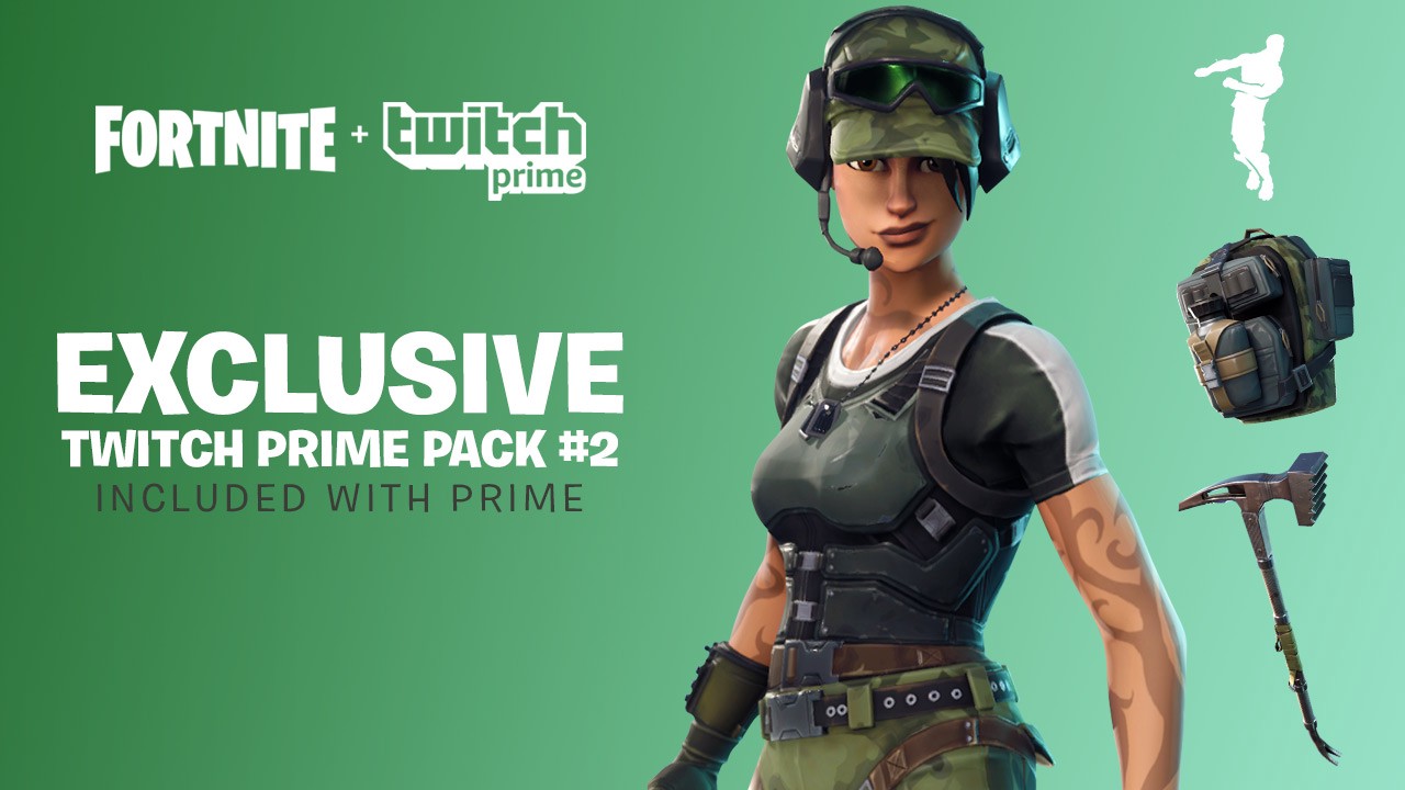 starting may 9 twitch prime subscribers can log into their accounts and the fortnite twitch prime pack 2 which is burgeoning with tons of outfits - hysteria fortnite twitch