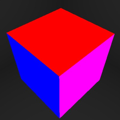 Spinning Rainbow Cube screenshot