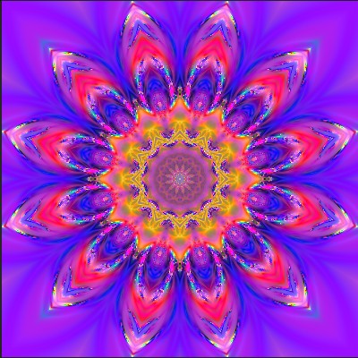 Kaleidoscope Fractal Shader screenshot