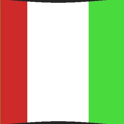 Italian flag waving screenshot