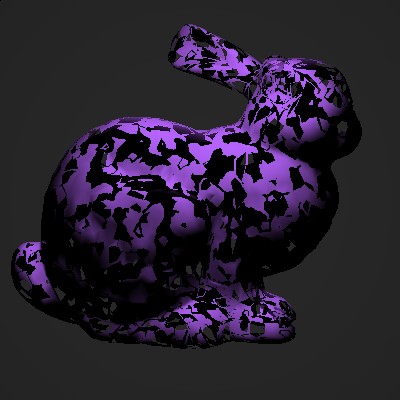 Mottled mesh screenshot