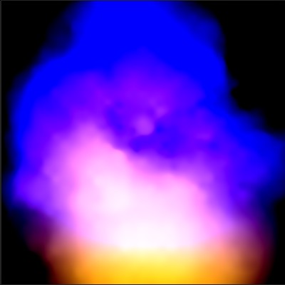 mystery fire shader screenshot