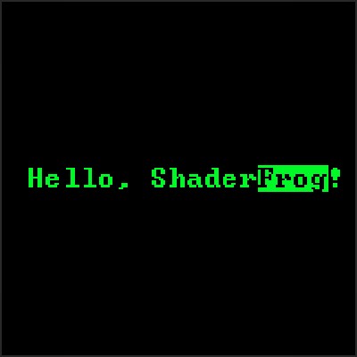Hello, ShaderFrog screenshot