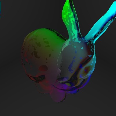 Ghosting colour screenshot