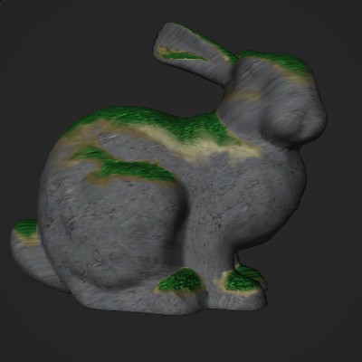 3 layer steepnes based texture splatting screenshot