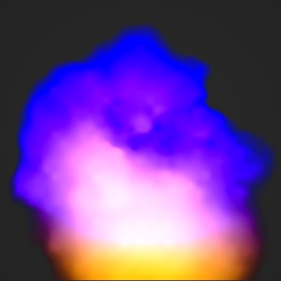 Fork of mystery fire shader with transparency screenshot