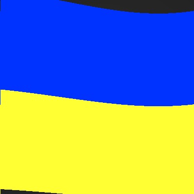 Ucranian flag screenshot