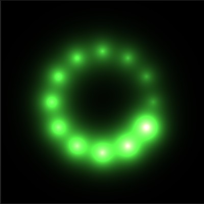 Fork of Fork of Fork of Loading Spinner Dots screenshot