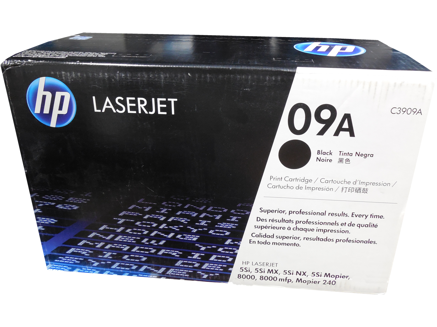 HP C3909A 09A LaserJet 5Si 8000 Black Toner Cartridge Genuine OEM