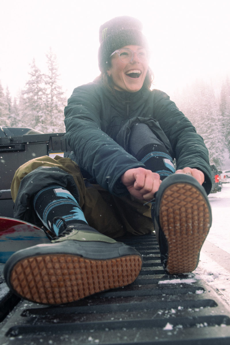 Temp Check Jill Perkins Snow Happy