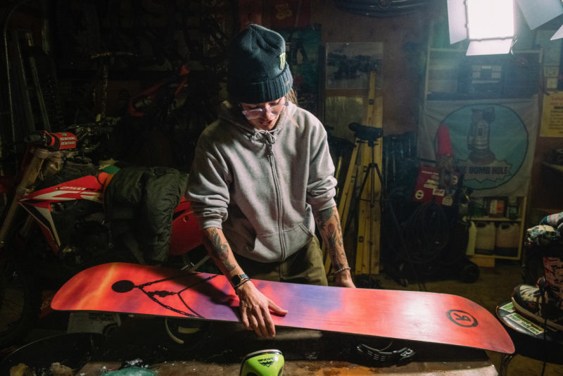 Temp Check Jill Perkins Snowboard Wax