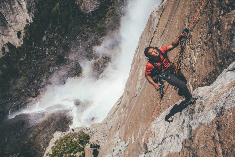 Jimmy chin rock face