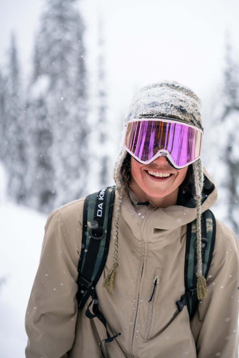 Jill perkins pink goggles