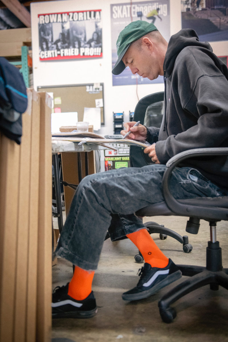 Temp check reynolds orange socks