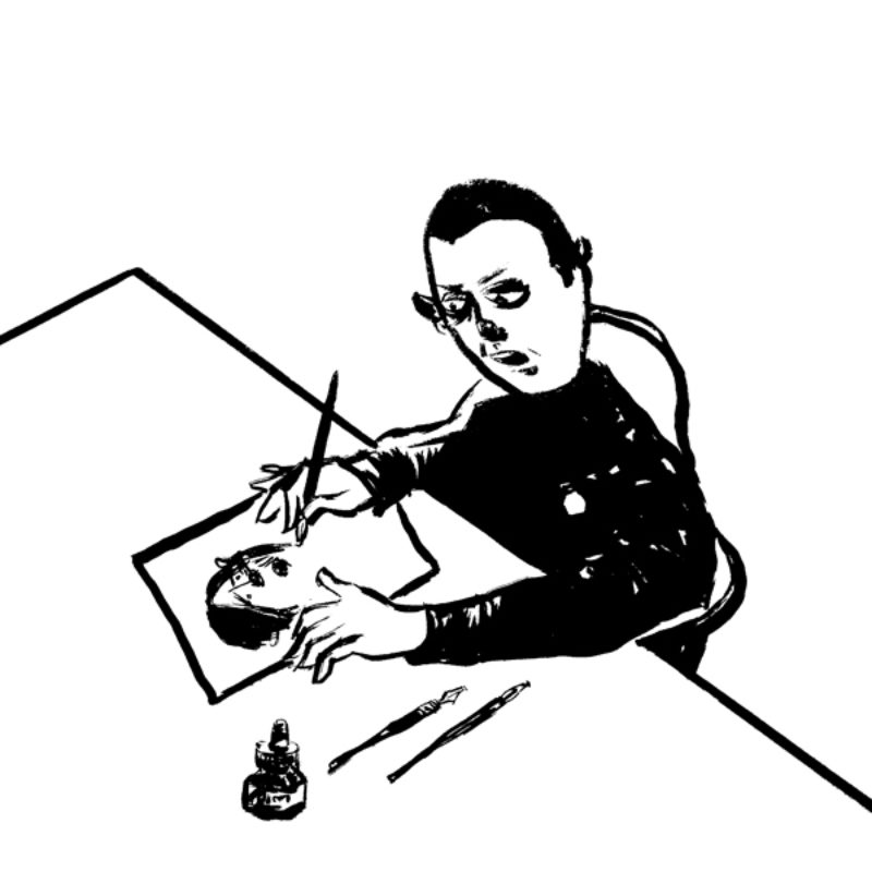 Russ face drawing 1