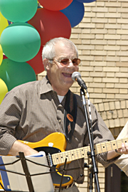 Multicultural_AllenJames_18 Allen James, performing at the Multicultural Springest in 2002, is a man of many talents.