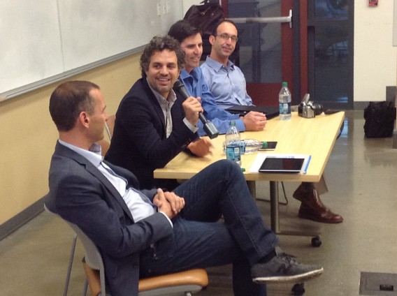 Ruffalo3 Actor Mark Ruffalo at Stanford