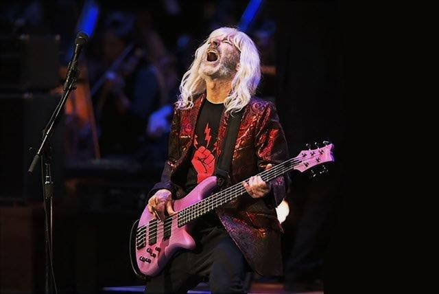 Spinal Tap bassist Derek Smalls 