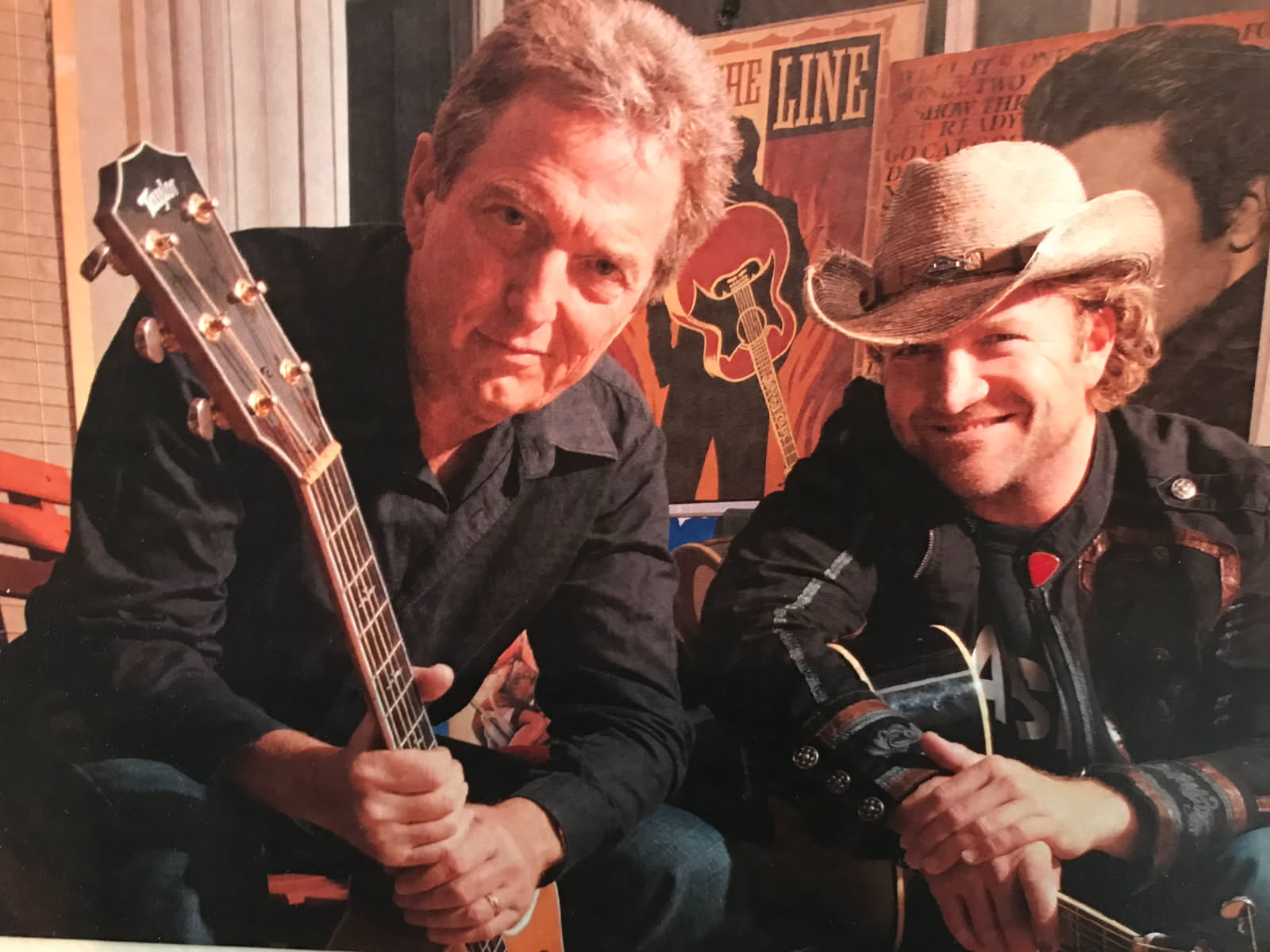 Playing original recordings with singer / songwriter / actor Larry Bagby