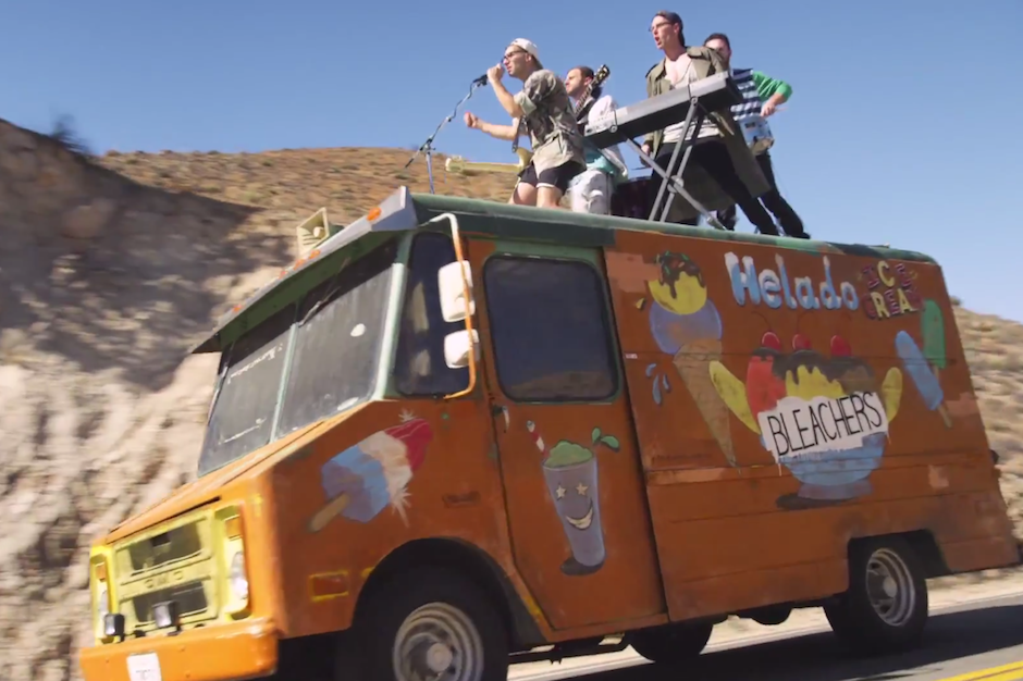 Download Bleachers Perform Atop Speeding Ice Cream Truck In Rollercoaster Video Spin For Free Wallpaper Bleachers Perform Atop Speeding Ice Cream Truck In Rollercoaster Video Spin Desktop Wallpaper Free