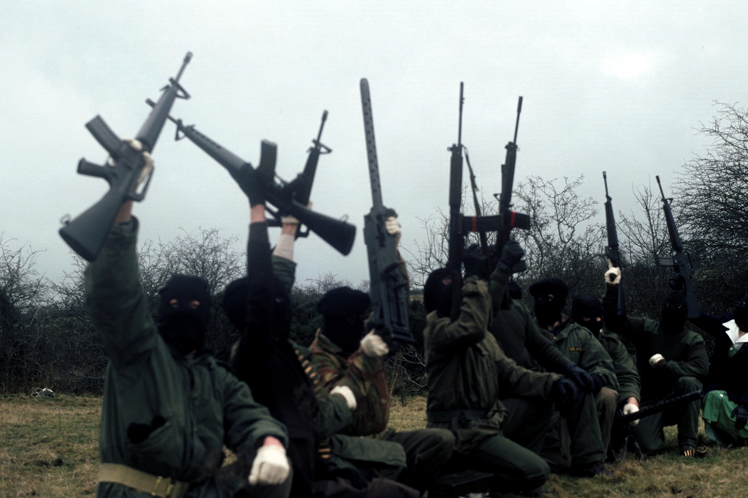 IRISH REPUBLICAN POSTER SNIPER AT WORK SOUTH ARMAGH LONG KESH SINN FEIN BELFAST