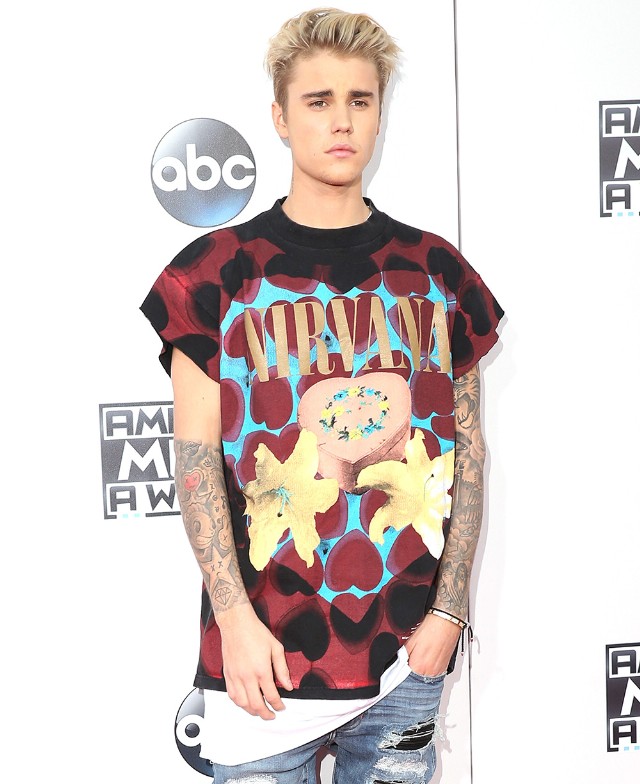 Fashion Justin Bieber Magliette Justin Bieber Long T Shirt Style