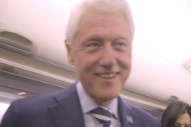 The Second Scariest Thing About This Election Day Are Bill Clinton’s Eyes in Hillary’s Mannequin Challenge Video