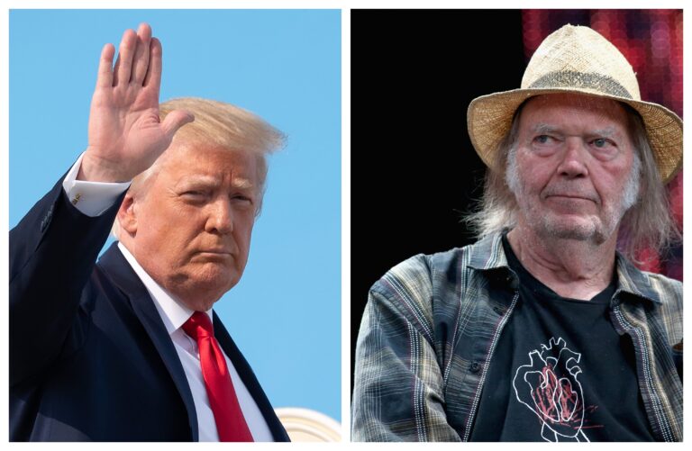 Neil Young Donald Trump