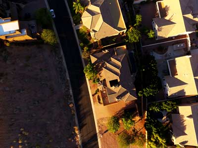aerial photos low light